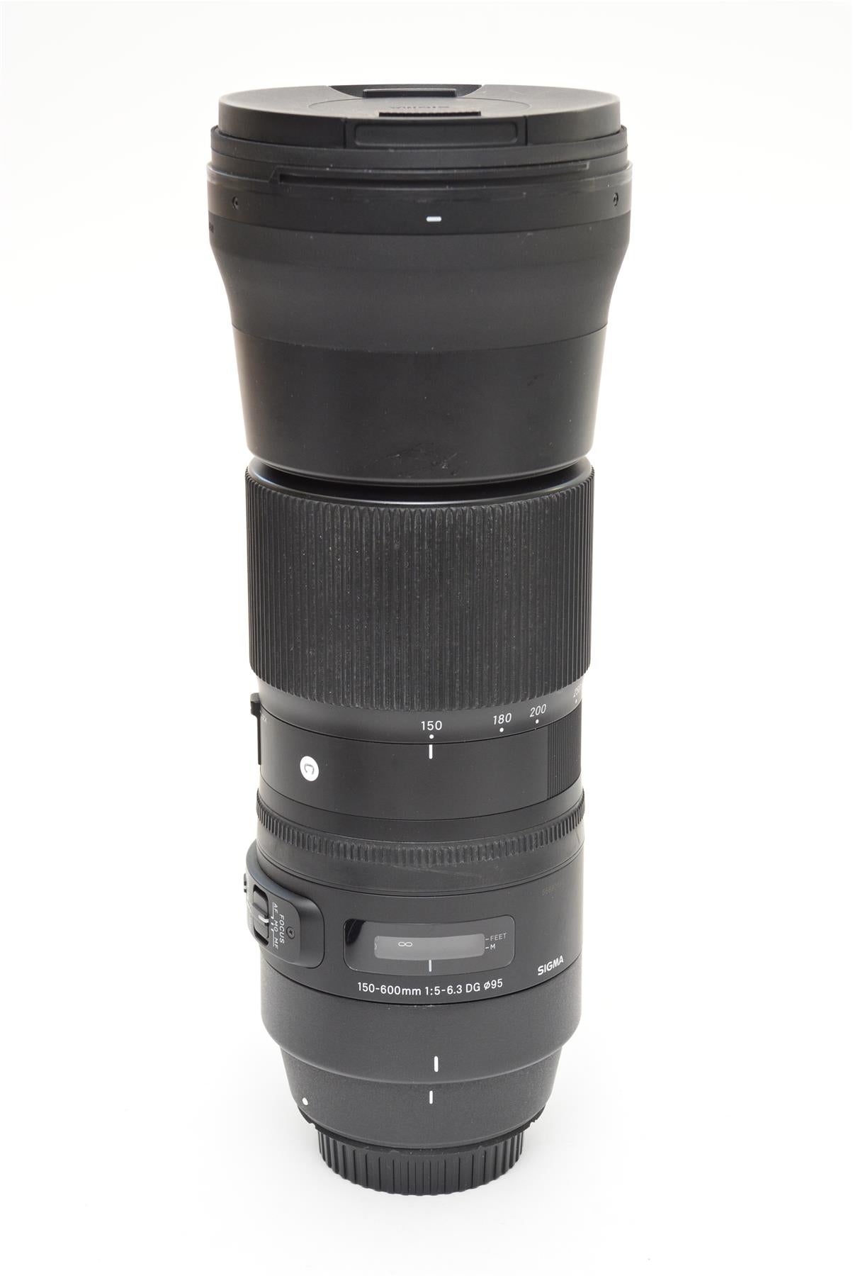 Used Sigma 150-600mm f/5-6.3 DG Contemporary Canon Fit Lens