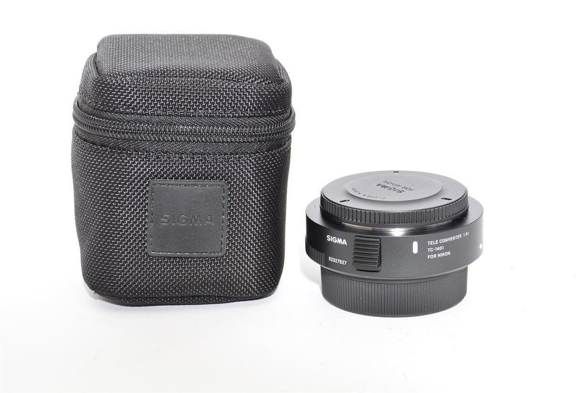 Used Sigma 150-600mm F/5-6.3 DG OS HSM Tele Converter TC-1401 Kit for Nikon
