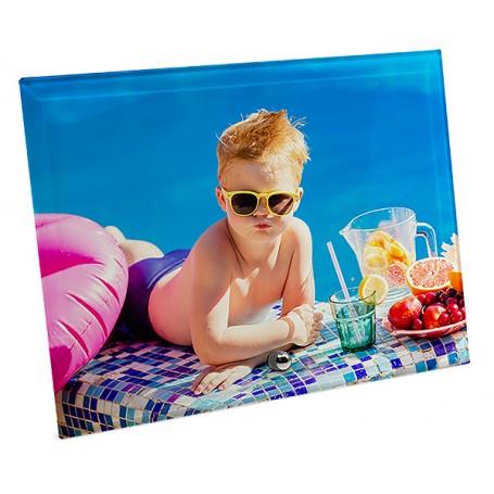 Personalised Photo Glass Rectangle Landscape - 5x7in