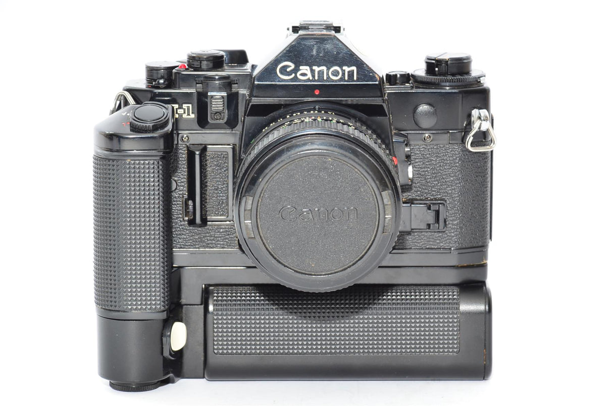 Used Canon A-1 With 50mm f/1.4 Lens + Canon Speedlite 199A