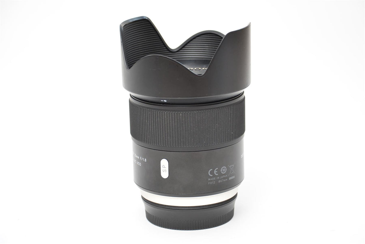 Used Tamron SP 35mm f/1.8 Di VC USD Canon Fit Lens