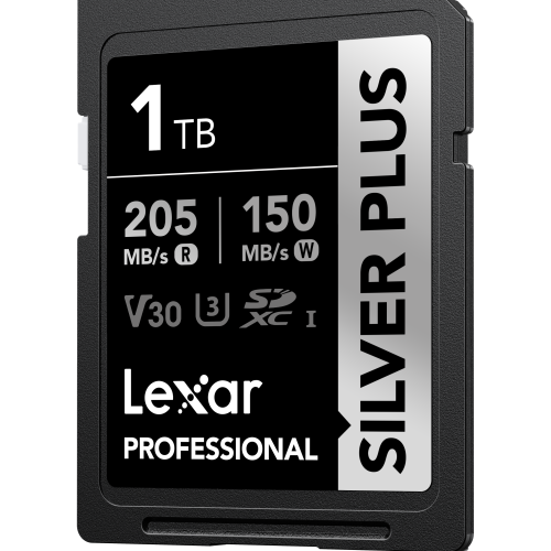 Lexar SDXC UHS-1 - Silver Plus Series - V30 R205/W150MB/s - 1TB