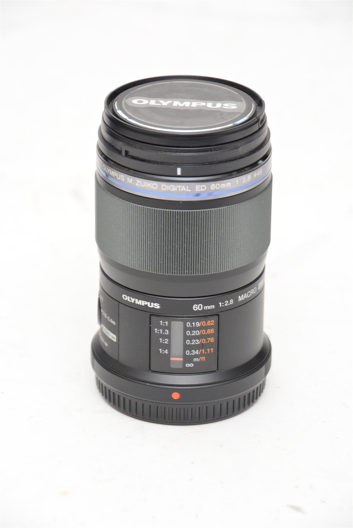 Used Olympus M Zuiko Digital Premium ED 60mm f/2.8 Macro Lens