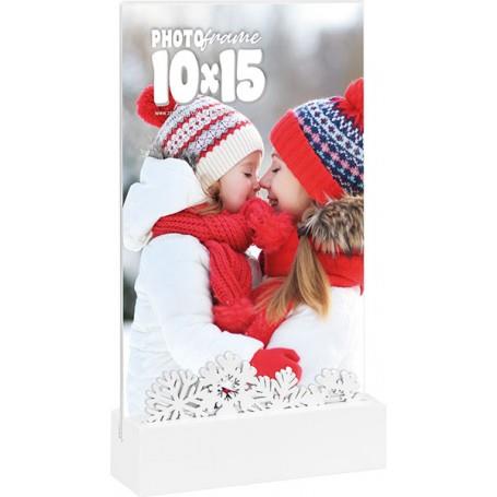 Christmas Acrylic White Snowflakes - 4x6