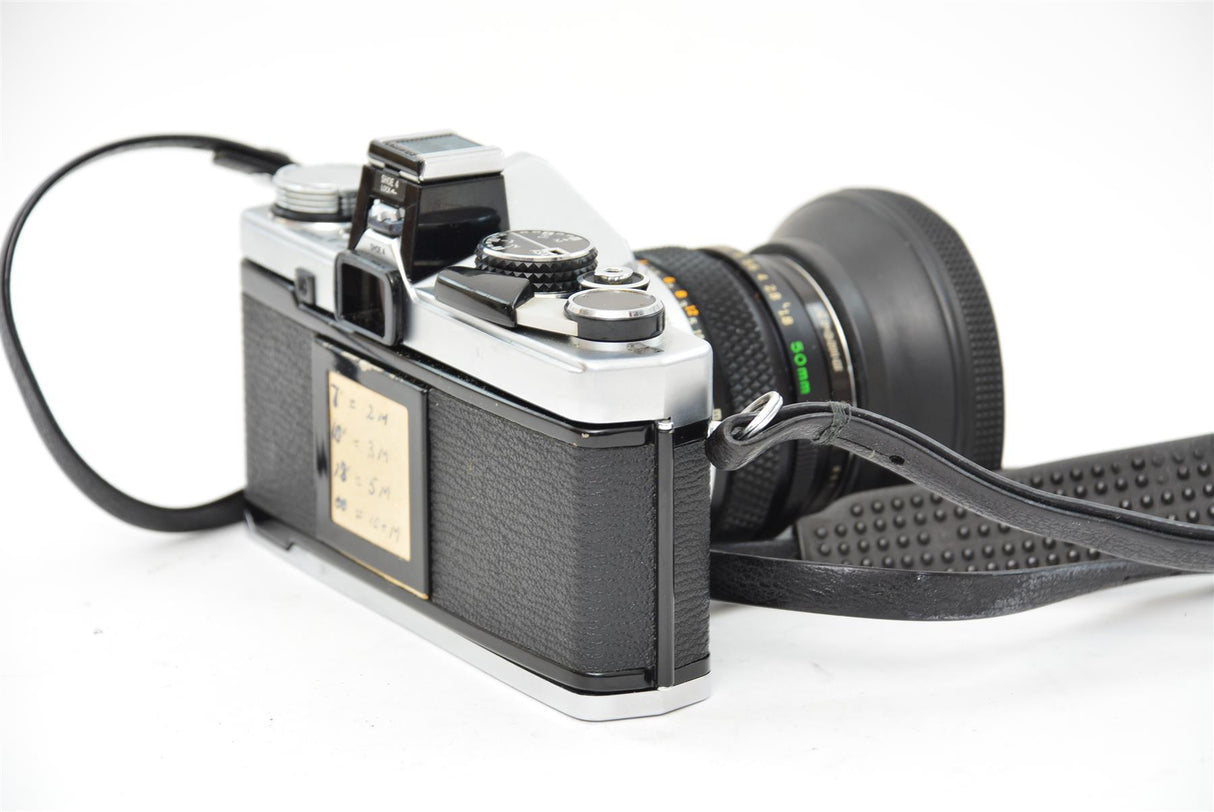 Used Olympus OM-2 Film Camera with 50mm Lens
