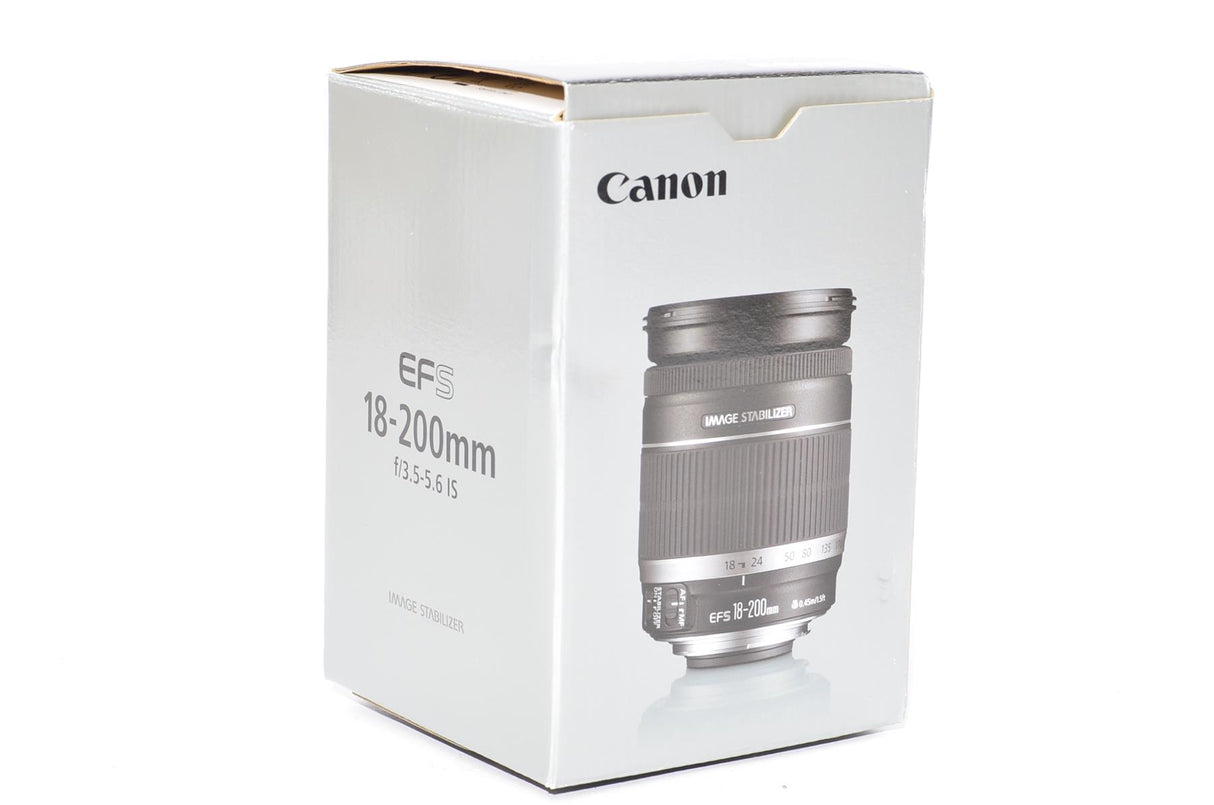 Used Canon EFS 18-200mm f/3.5-5.6 IS Zoom Lens