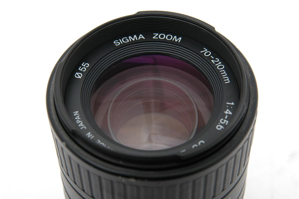 Used Sigma 70-210mm f4-5.6 UC II Manual Focus Lens for Minolta MD Mount