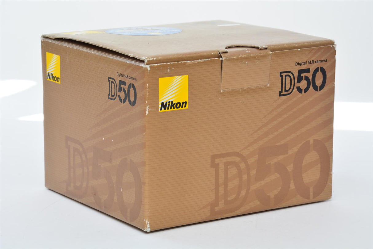 Used Nikon D50 DSLR Camera Body - Silver