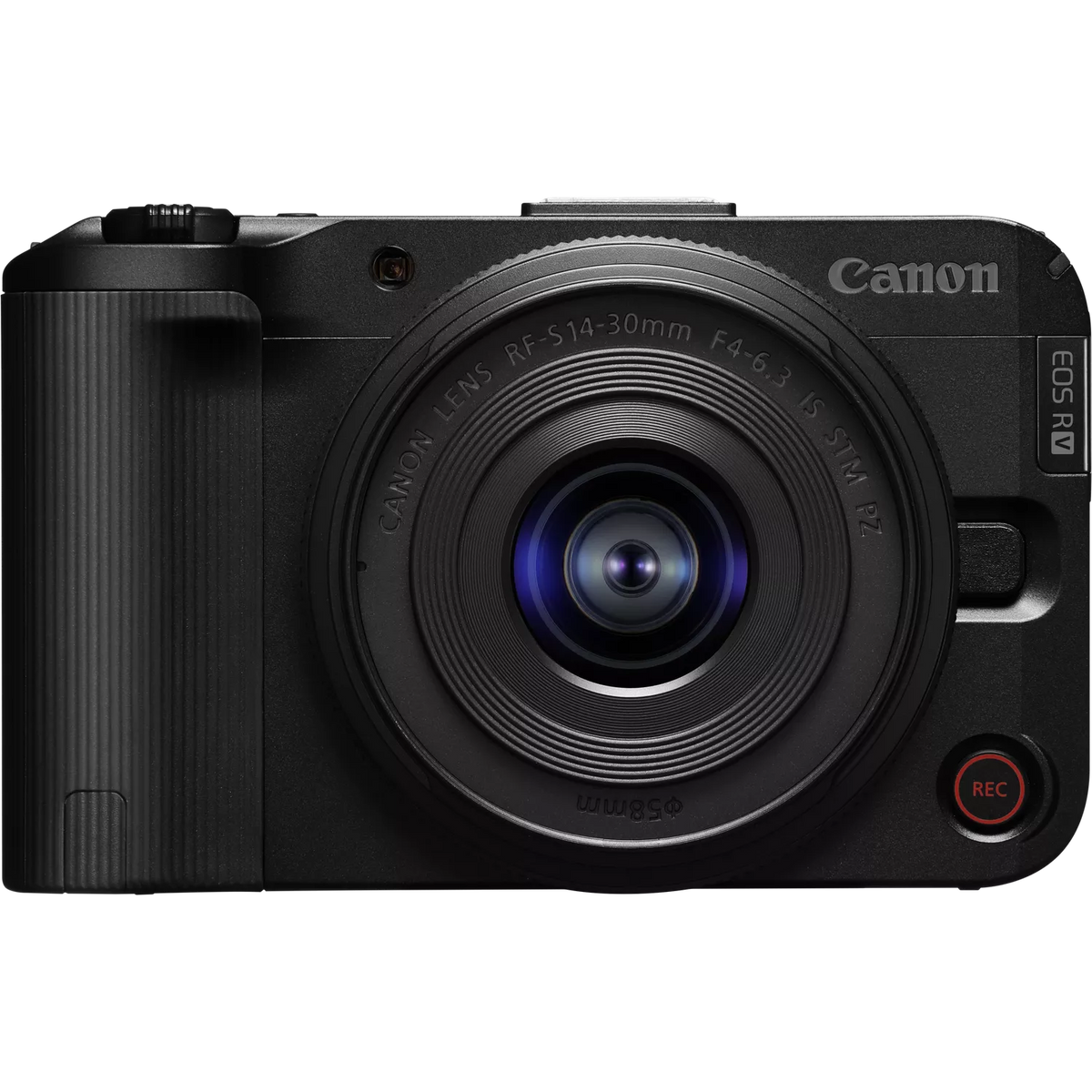 Canon EOS R50 V Mirrorless Camera 14-30mm Lens Video Creator Bundle