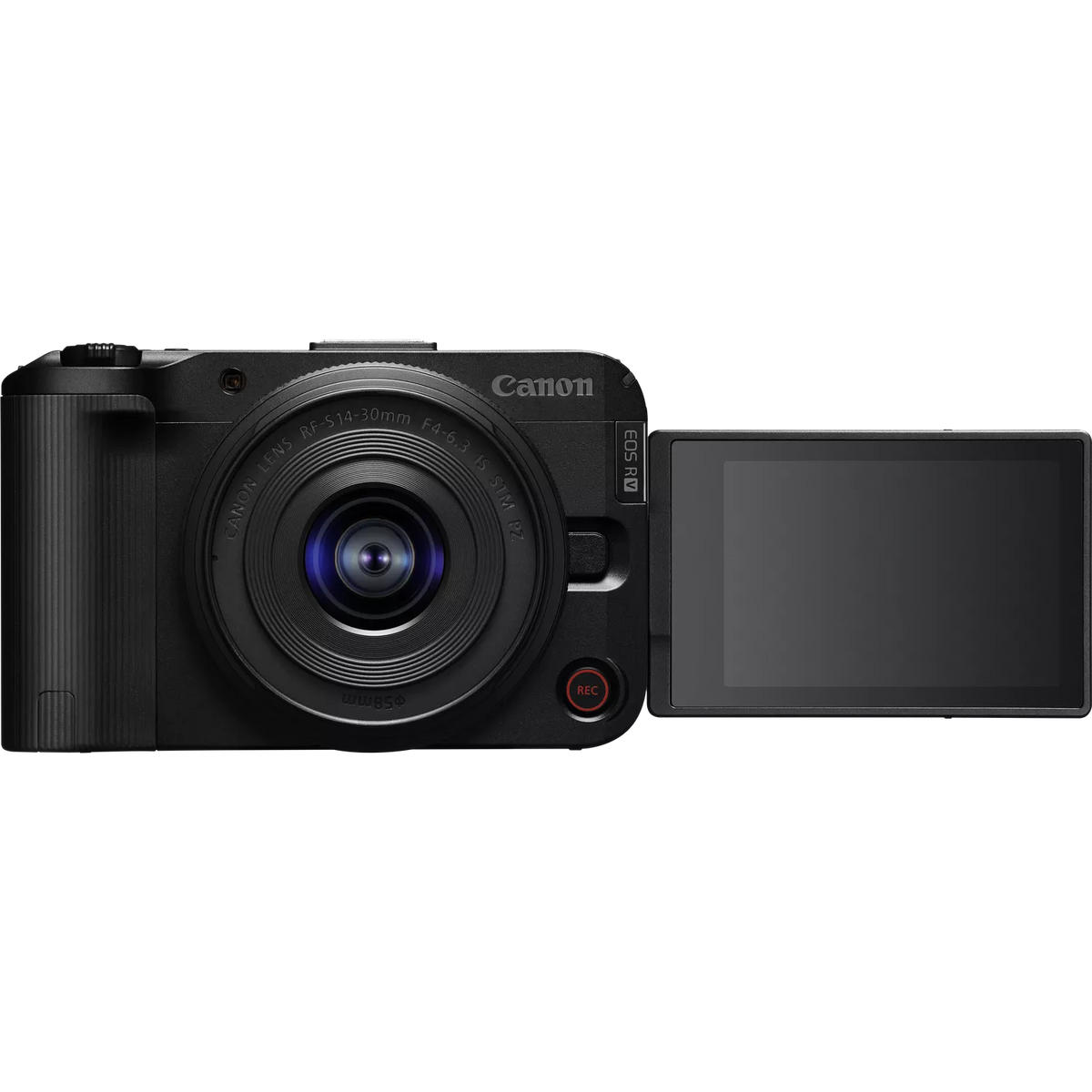 Canon EOS R50 V Mirrorless Camera 14-30mm Lens Video Creator Bundle