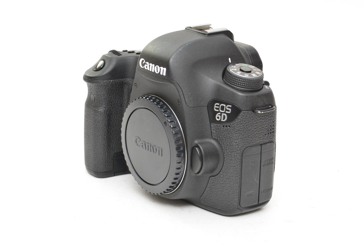 Used Canon EOS 6D DSLR Camera with Battery Grip