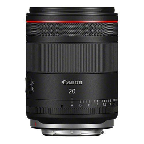 Canon RF 20mm F1.4L VCM Hybrid Lens - Black