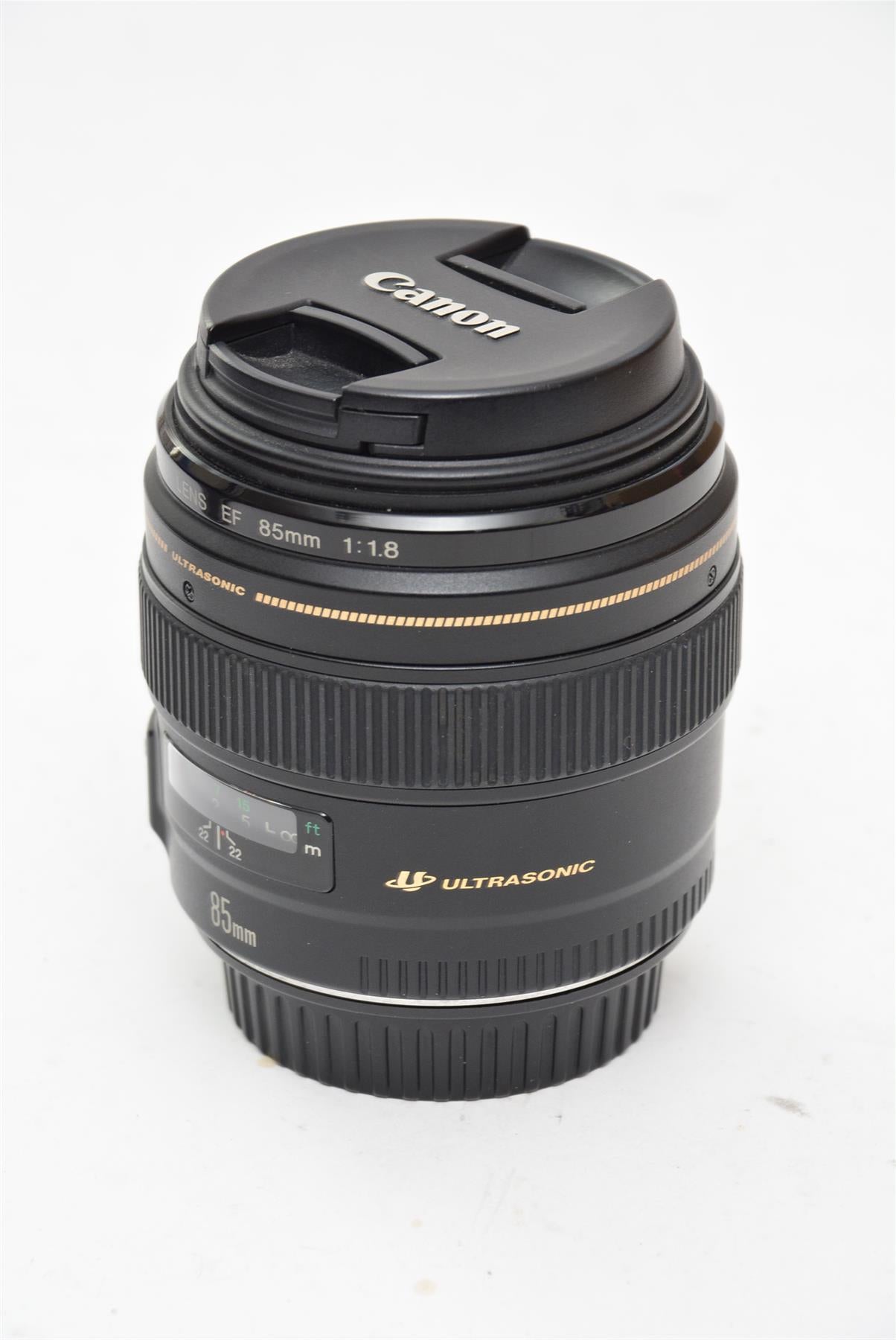Used Canon EF 85mm f/1.8 Ultrasonic Lens