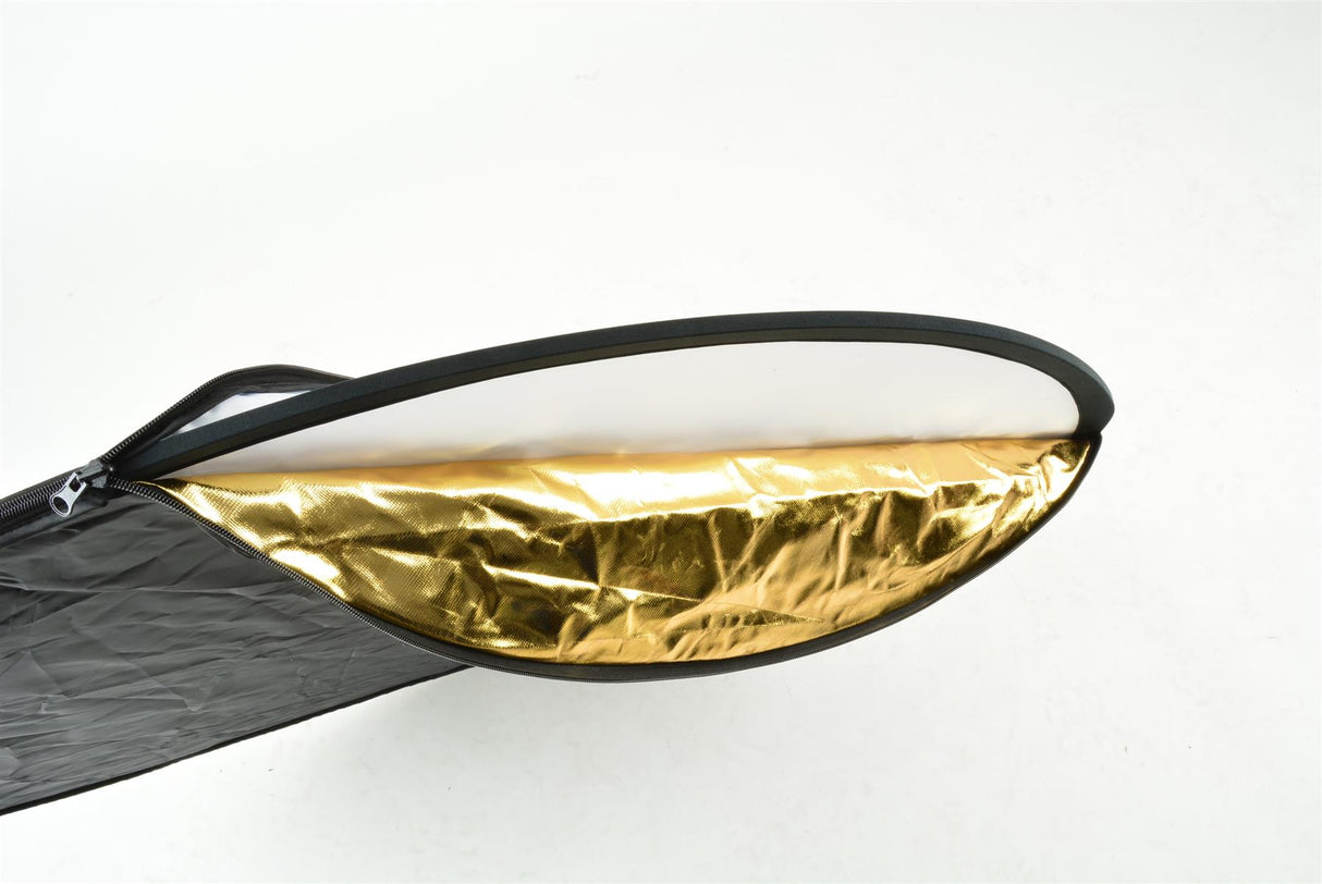 Used Circular Reflector Diffuser Black White Silver Gold