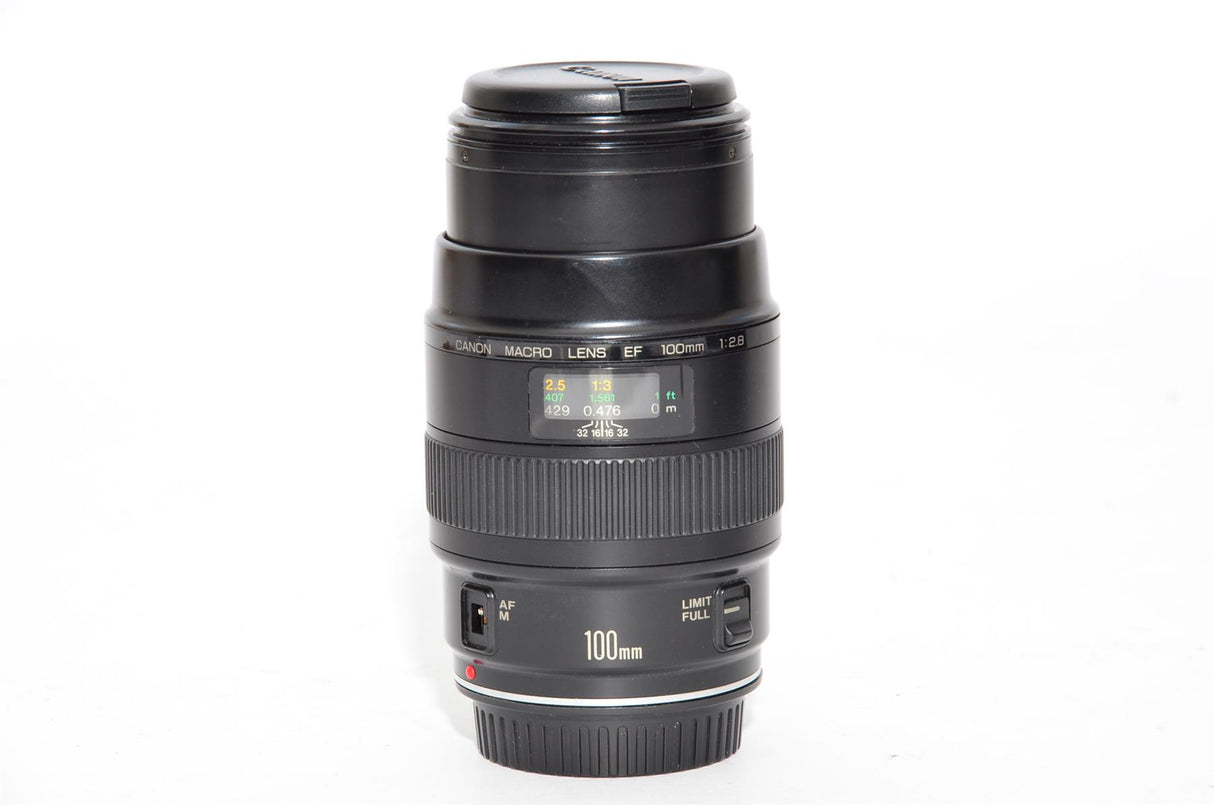 Used Canon EF 100mm F2.8 Macro