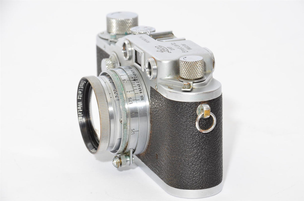 Used Leica 111c D.R.P. Ernst Leitz Wetzlar With Summitar f=5cm 1:2 Lens TESTED