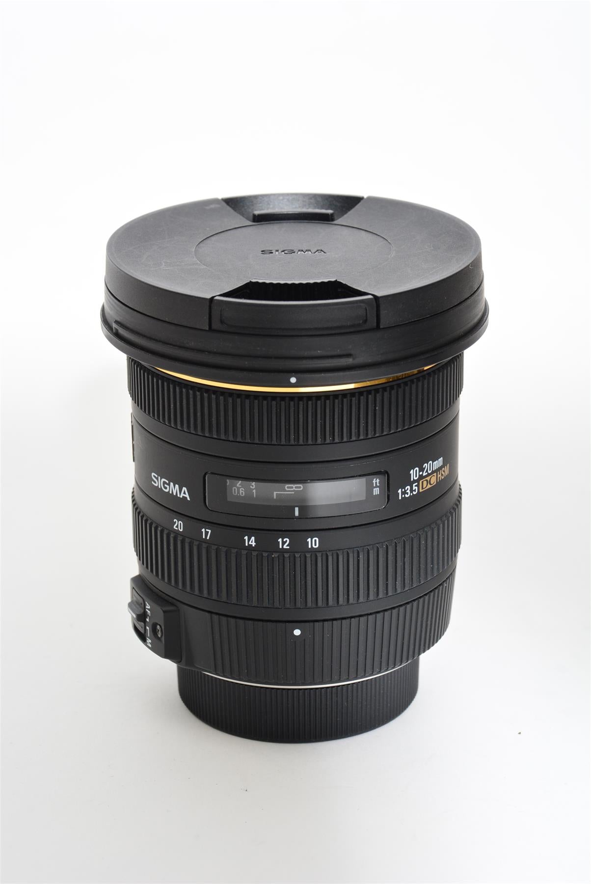 Used Sigma 10-20mm f/3.5 EX DC HSM for Nikon