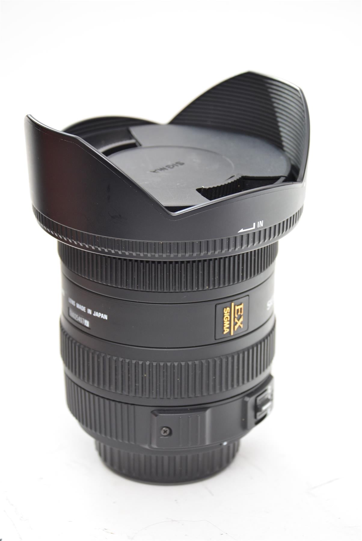 Used Sigma 10-20mm F3.5 DC HSM A Mount Lens