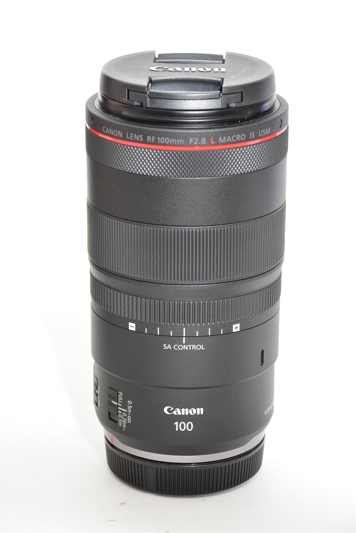 Used Canon RF 100mm f/2.8 L Macro IS USM Lens