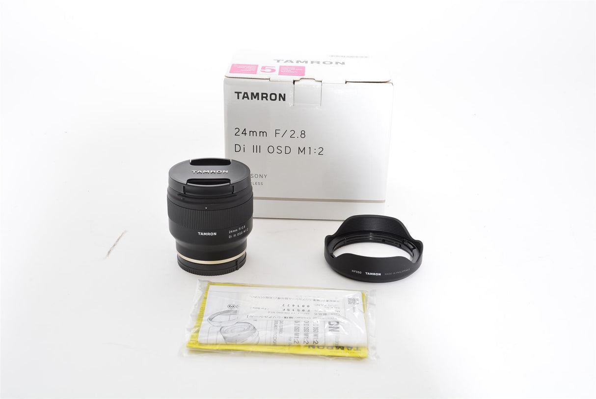 Used Tamron 24mm f/2.8 Di III OSD M1:2 for Sony Mirrorless