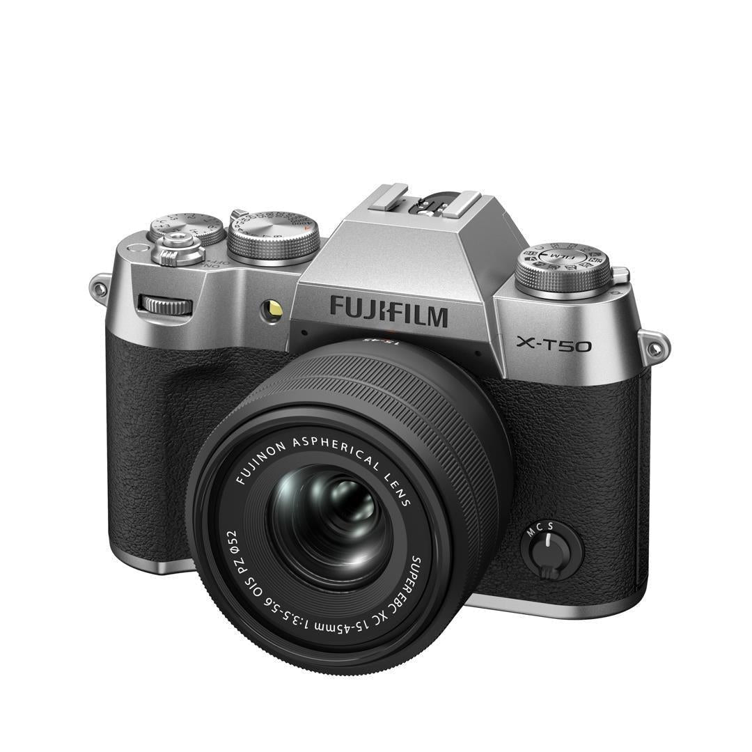 Fujifilm X-T50 with XC15-45mm F3.5-5.6 OIS PZ - Silver