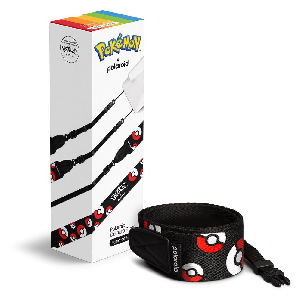 Polaroid Camera Flat Strap Pokémon Edition