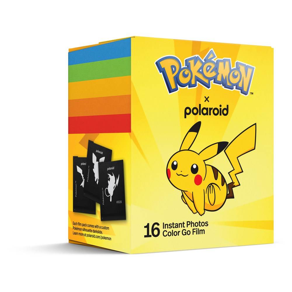 Polaroid Go Color Film 16 Instant Photos Pikachu Edition