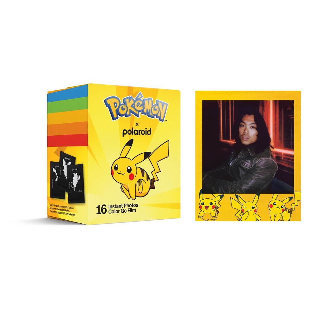 Polaroid Go Color Film 16 Instant Photos Pikachu Edition