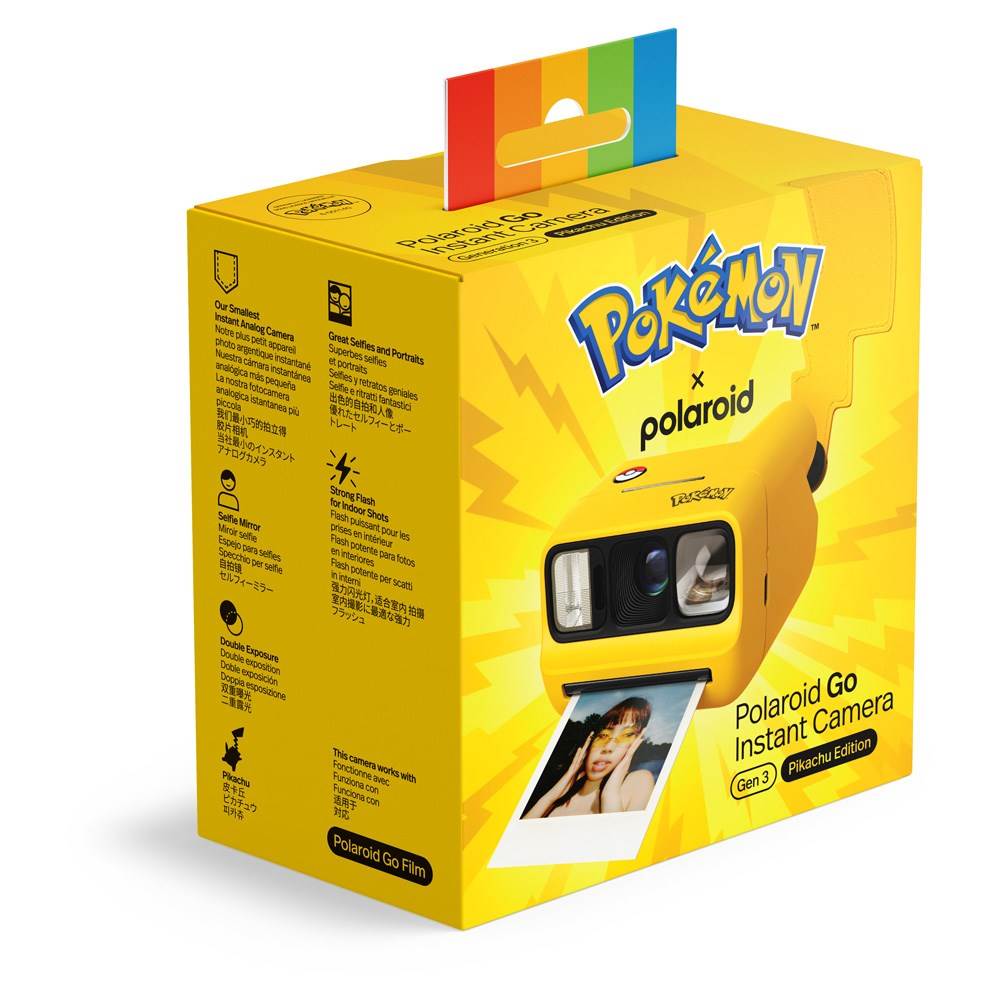 Polaroid Go Gen 3 Pokémon Pikachu Edition