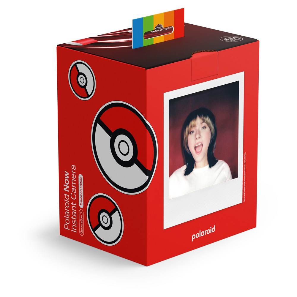 Polaroid Now Gen 3 Pokémon Pokeball Edition