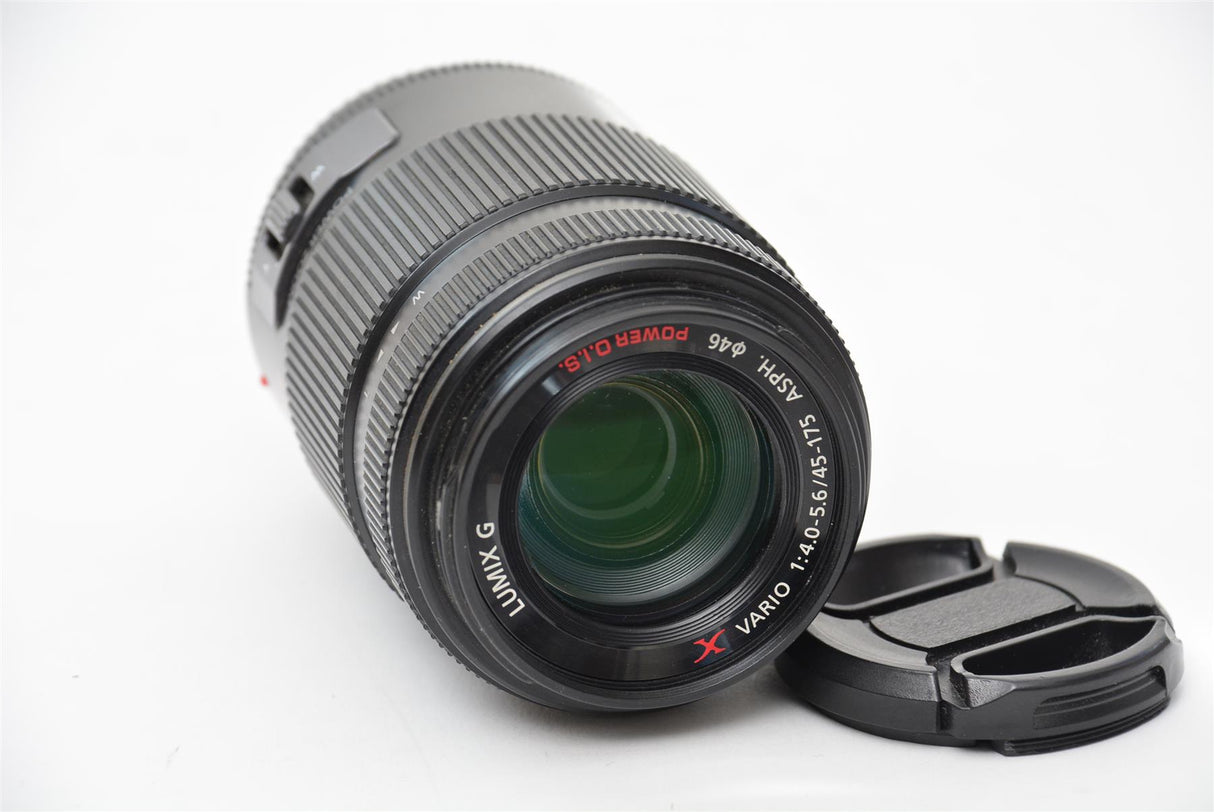 Used Pansonic Lumix G 45-175mm f/4-5.6 X Vario Aspherical Lens