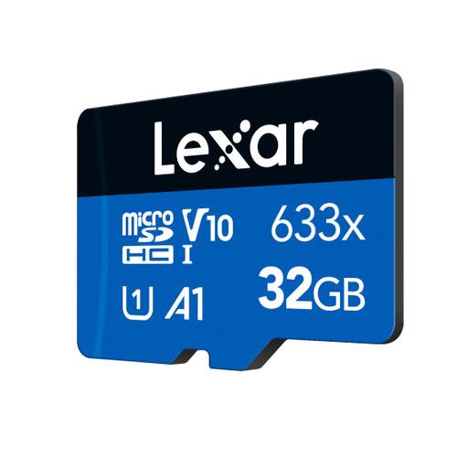 Lexar Micro SDHC UHS-1- Blue Series - V10 633x 100MB/s - 32GB