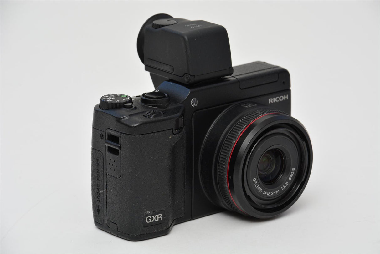 Used Ricoh GXR with 50 and 28mm Lens Unit + VF-2 Viewfinder