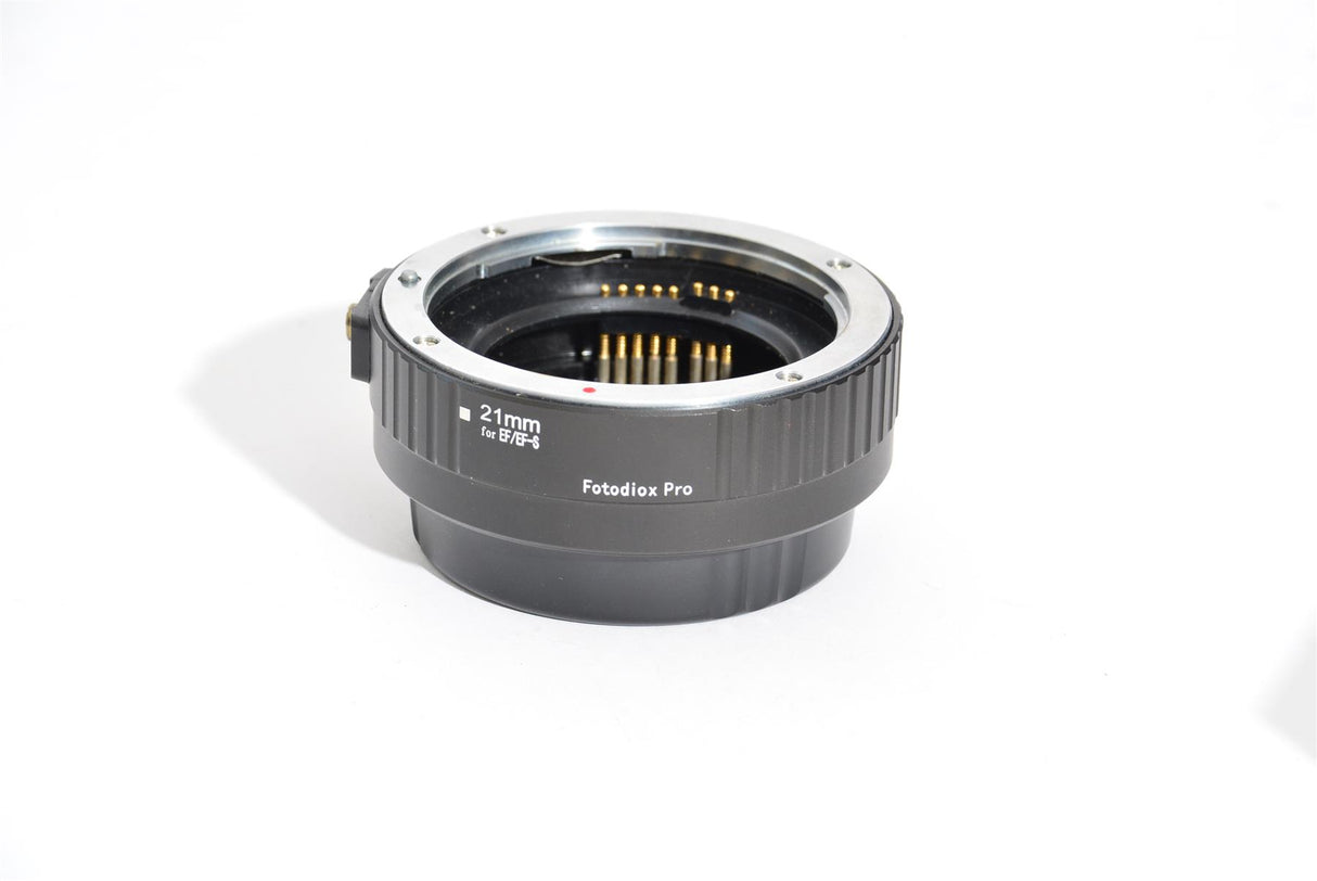 Used Fotodiox 21mm Pro Auto EOS EF Lens Mount Adapter
