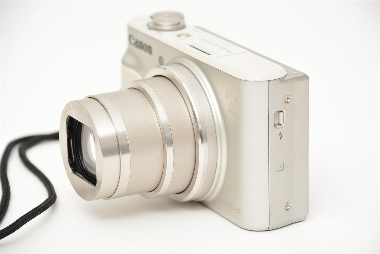 Used Canon PowerShot SX730 HS Compact Camera - Silver