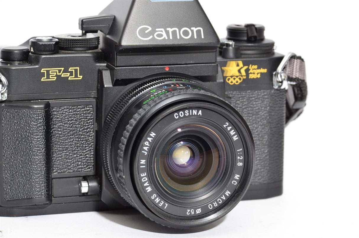 Used Canon F1 Los Angeles Olympic 1984 Edition - 24mm f/2.8 Lens
