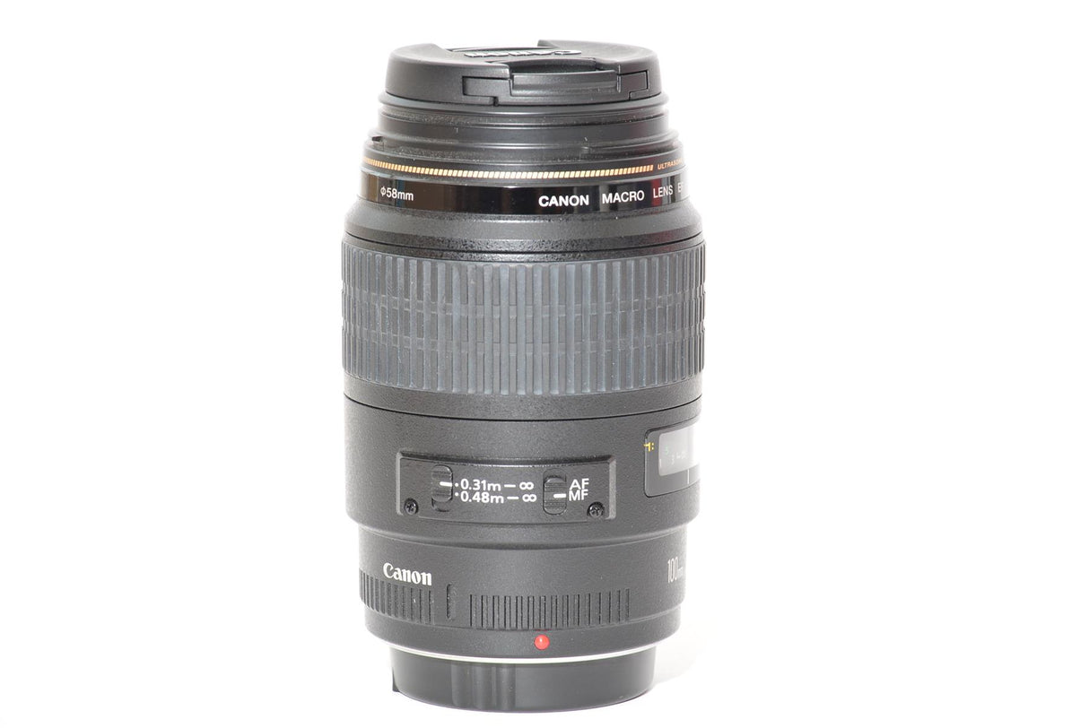 Used Canon EF 100mm f/2.8 USM Macro Lens