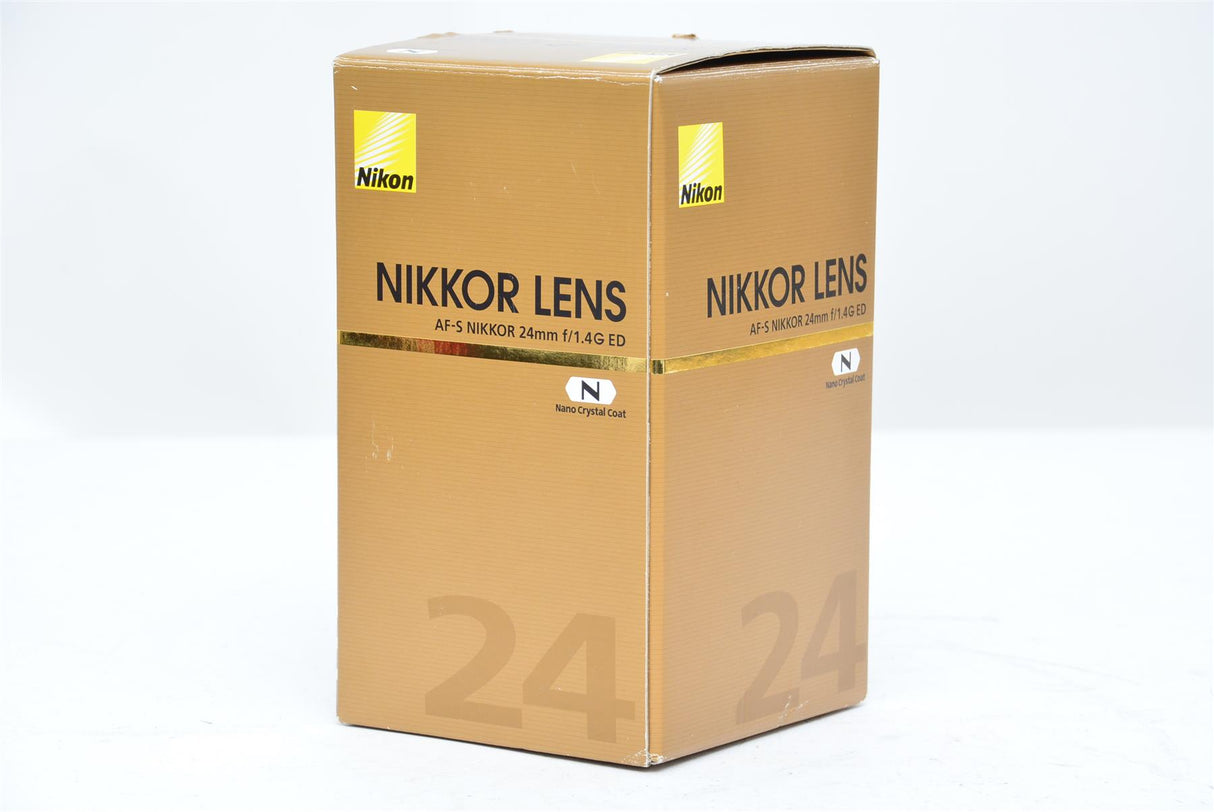 Used Nikon AF-S Nikkor 24mm f/1.4 G ED Lens