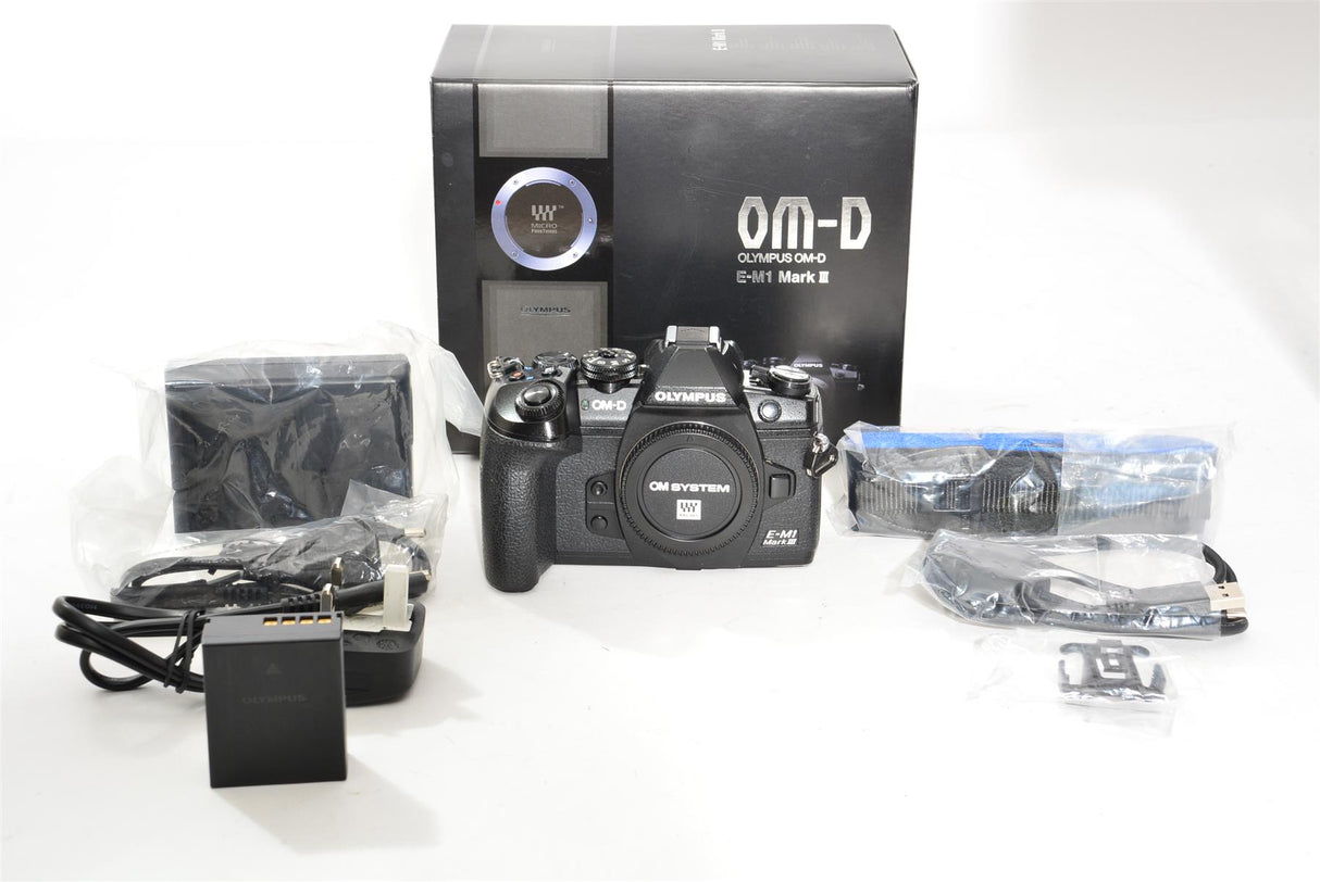 Used Olympus OM-D E-M1 Mark III Mirrorless Camera