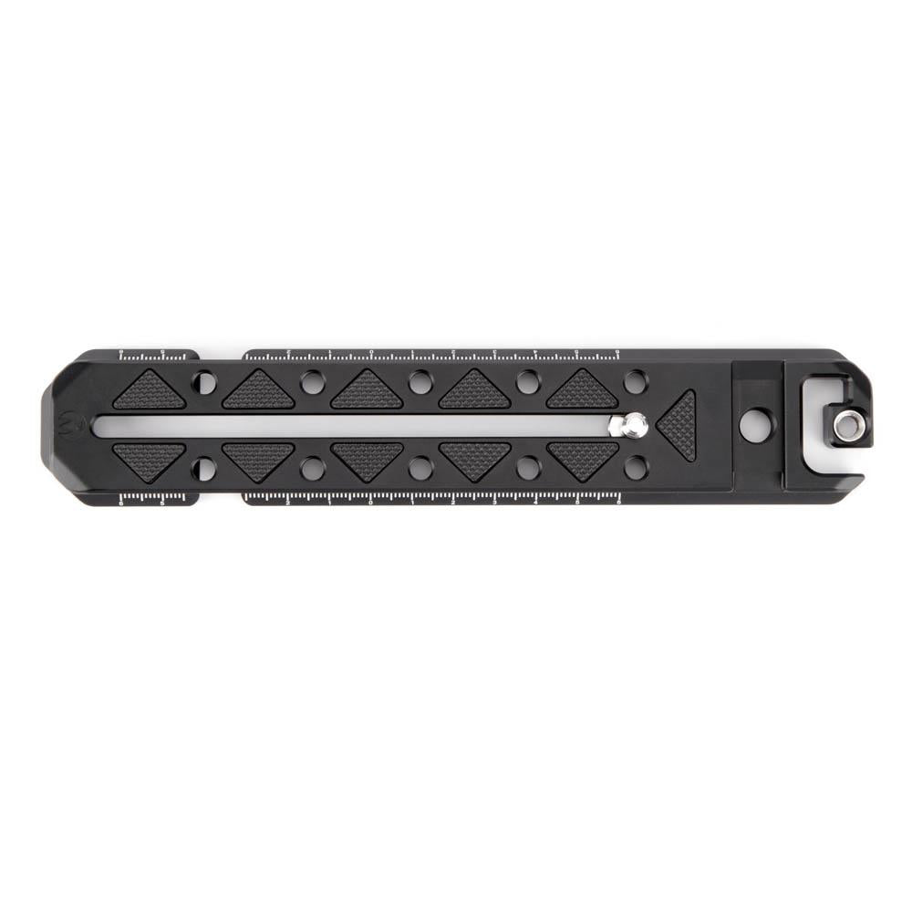 3 Legged Thing Ultra Plate 200mm Long Quick Release Plate - Darkness Matte Black