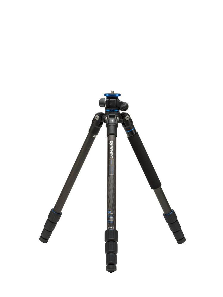Benro GoPlus Travel S1 Carbon Fibre 4 Section Twist Tripod