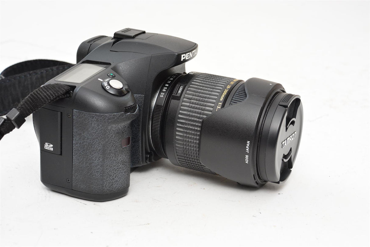 Used Pentax K10D with Tamron 28-300mm 3.5-6.3 Macro Lens