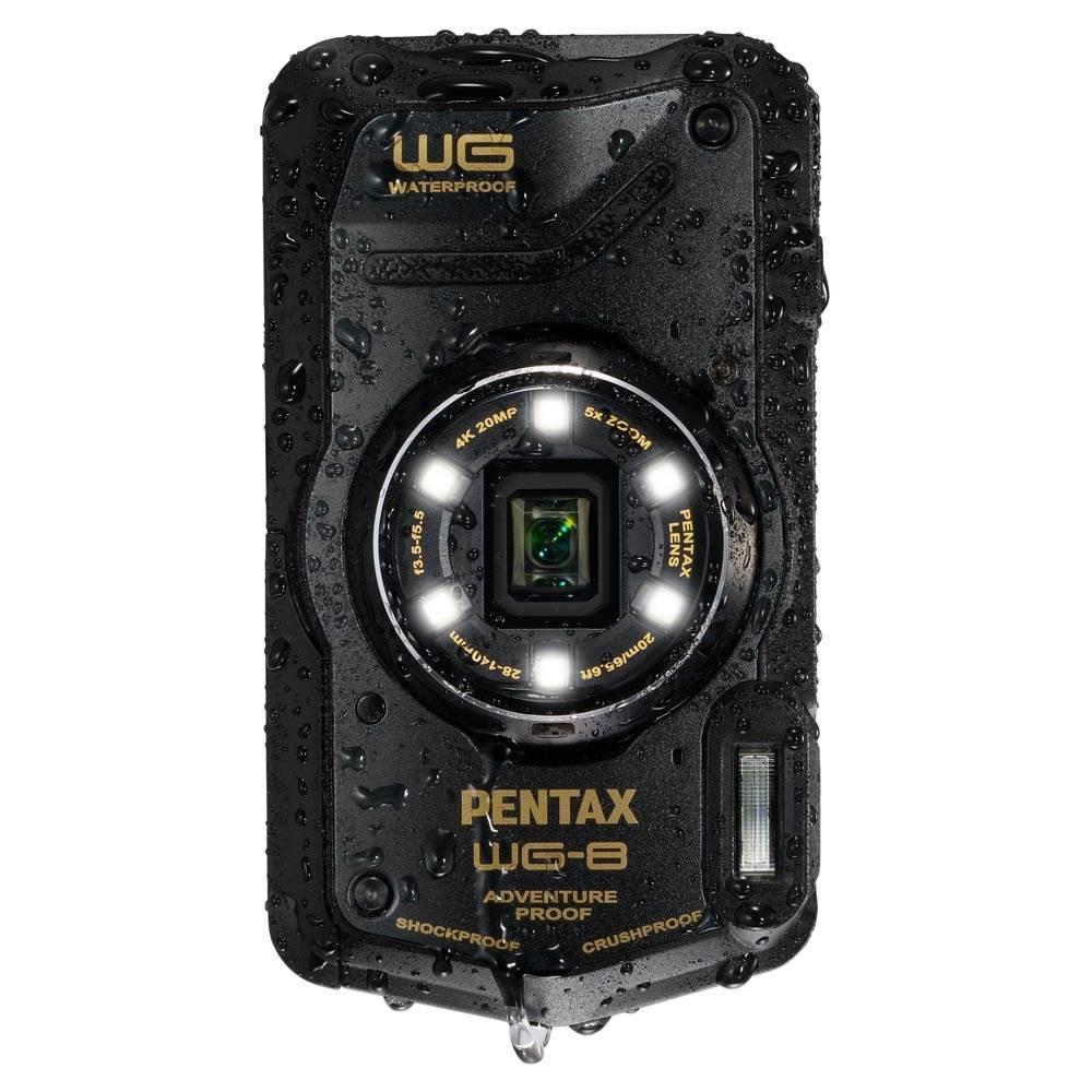 Pentax WG-8 Digital Camera - Black