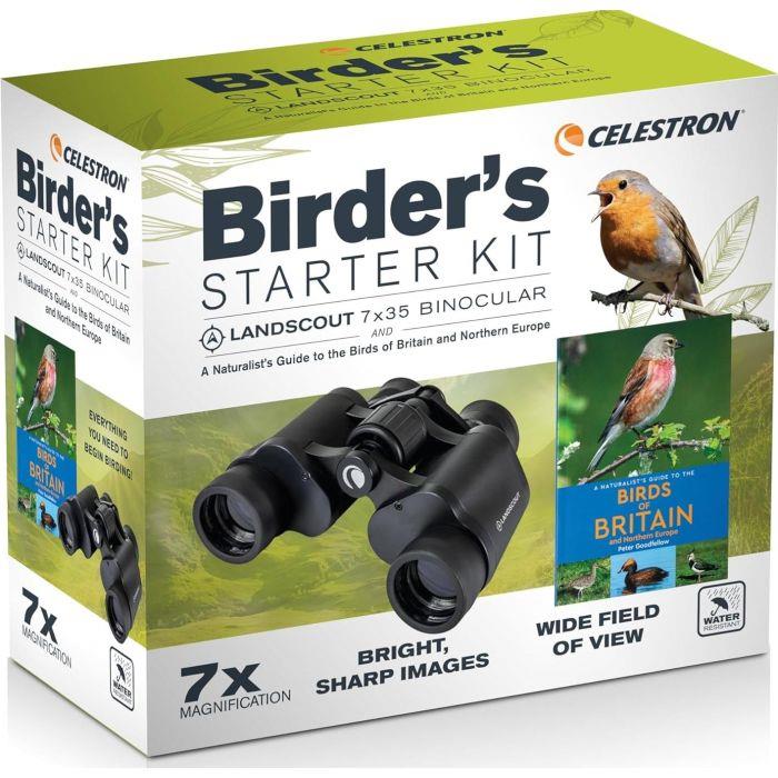 Celestron Birder`s Starter Kit - LandScout 7x35mm Binoculars