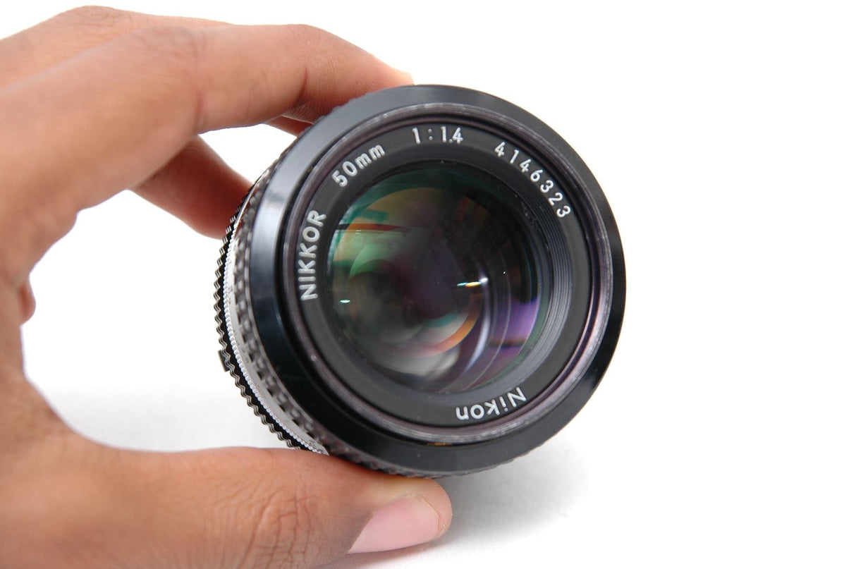 Used Nikon F 50mm f/1.4 Lens