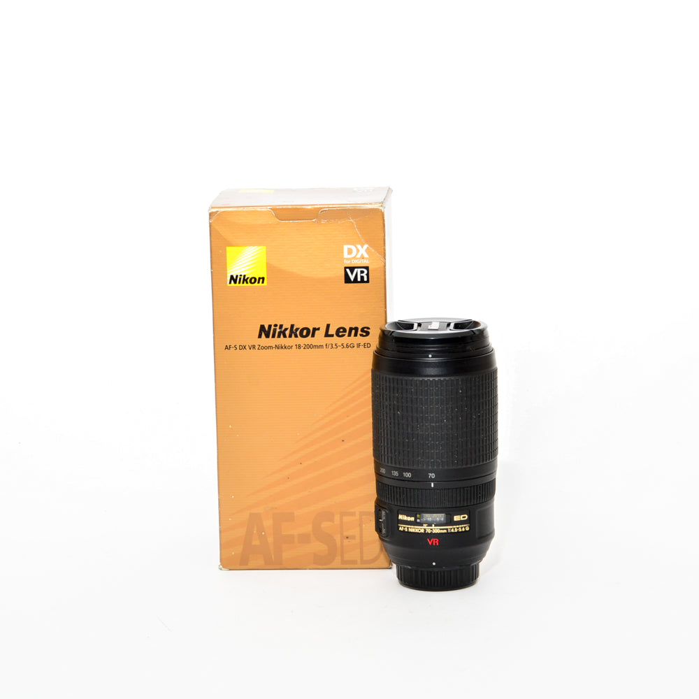 Used Nikon Nikkor AF-S DX VR Zoom 18-200mm f/3.5-5.6 IF-ED Lens