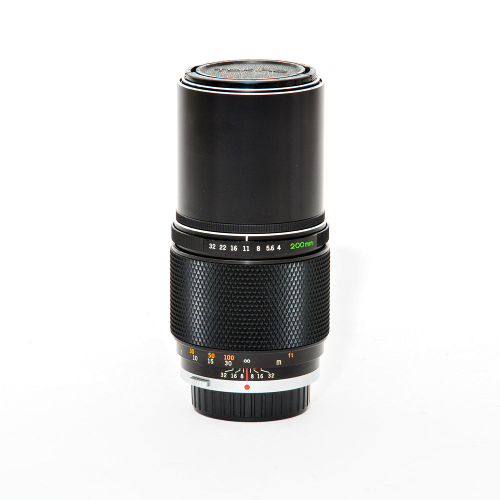 Used Olympus OM-System E Zuiko 200mm f/4 Auto T Lens