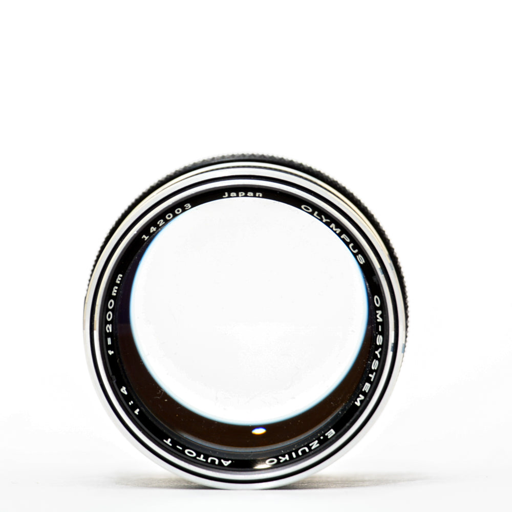 Used Olympus OM-System E Zuiko 200mm f/4 Auto T Lens
