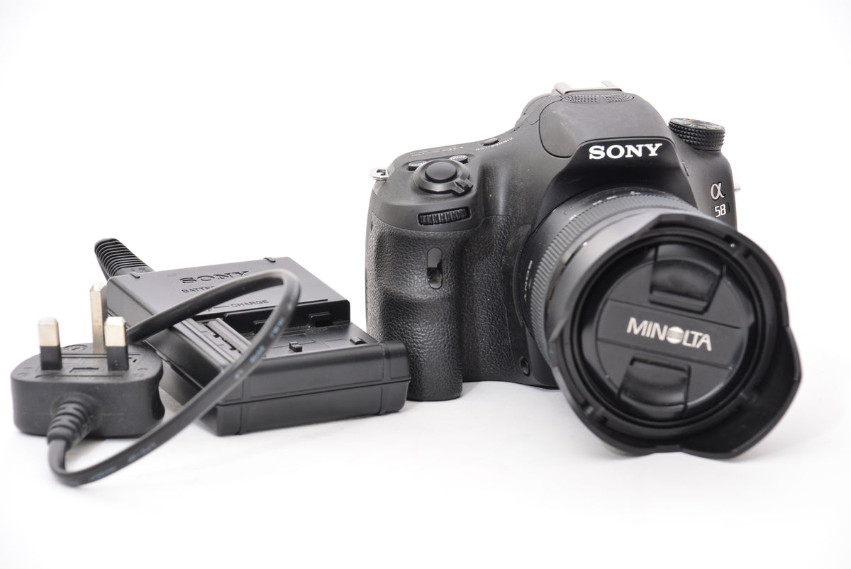Used Sony A58 Body with 18-55mm SAM II Lens