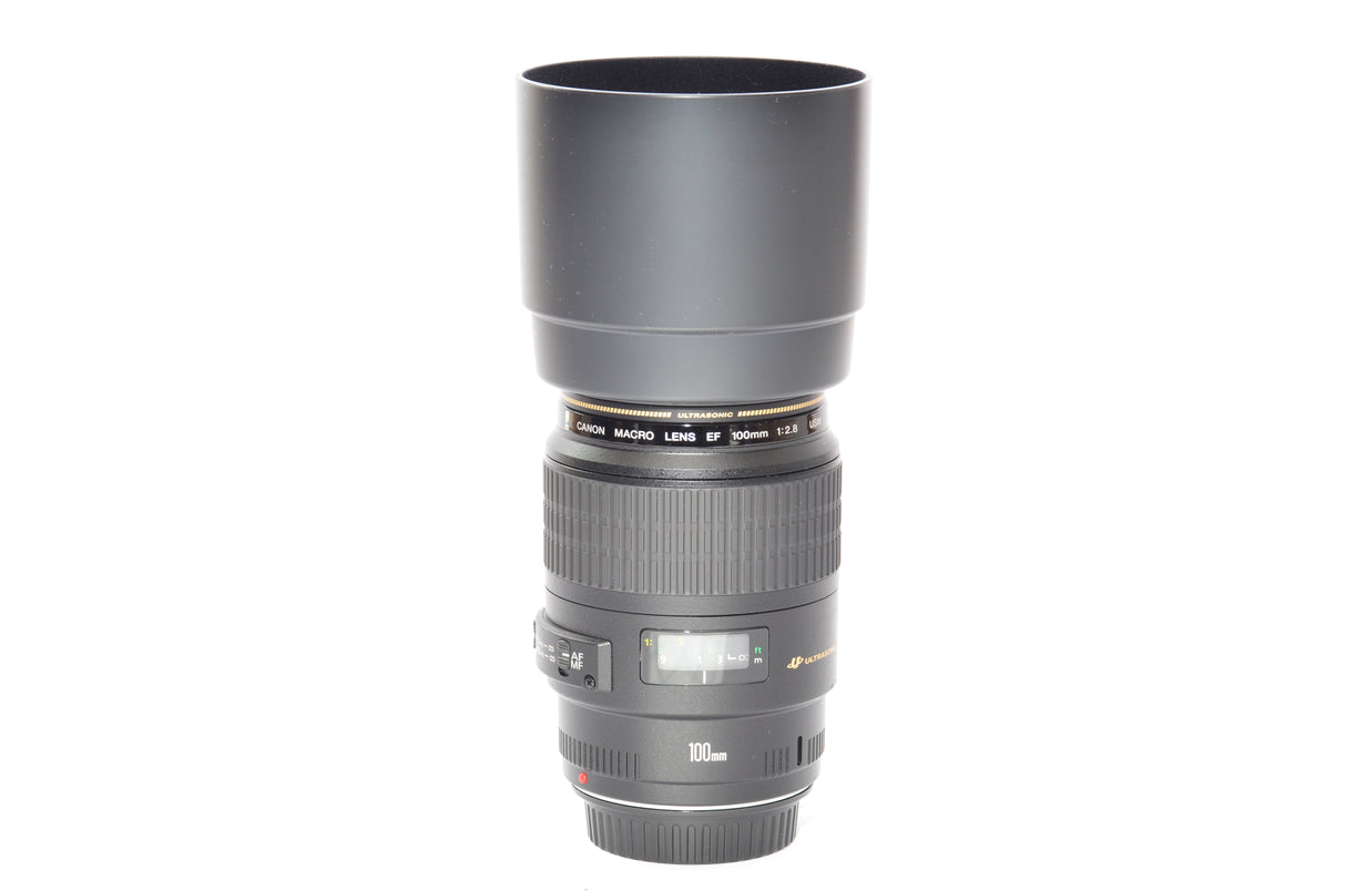 Used Canon EF 100mm f/2.8 USM Macro Lens